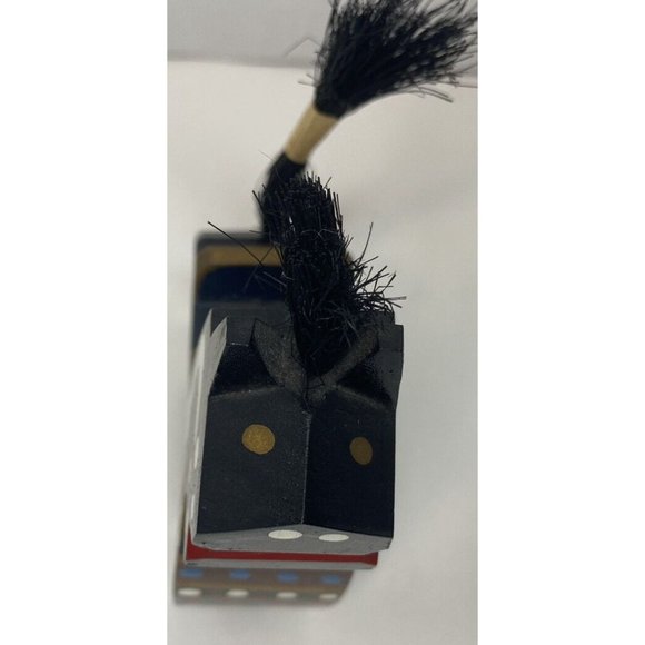 Pair of Vintage Japanese Yahata-uma Wooden Horses - Hand Carved & Painted Artisa - Picture 13 of 15